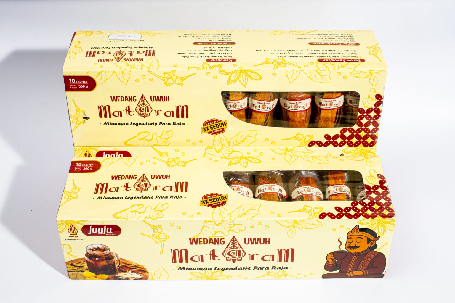 Box Travel Pack Wedang Uwuh Mataram isi 10 sachet