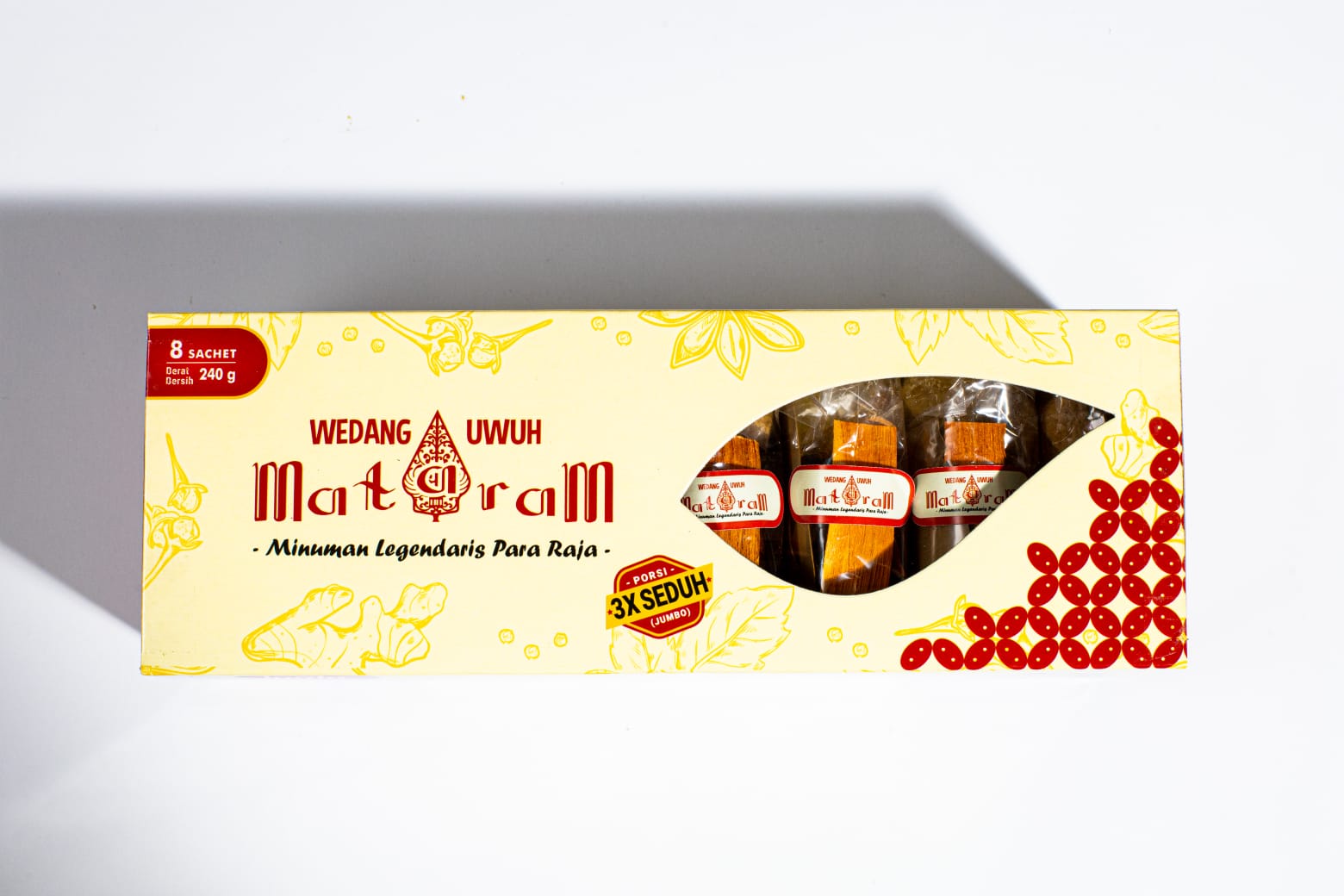 Box Travel Pack Wedang Uwuh Mataram isi 8 sachet